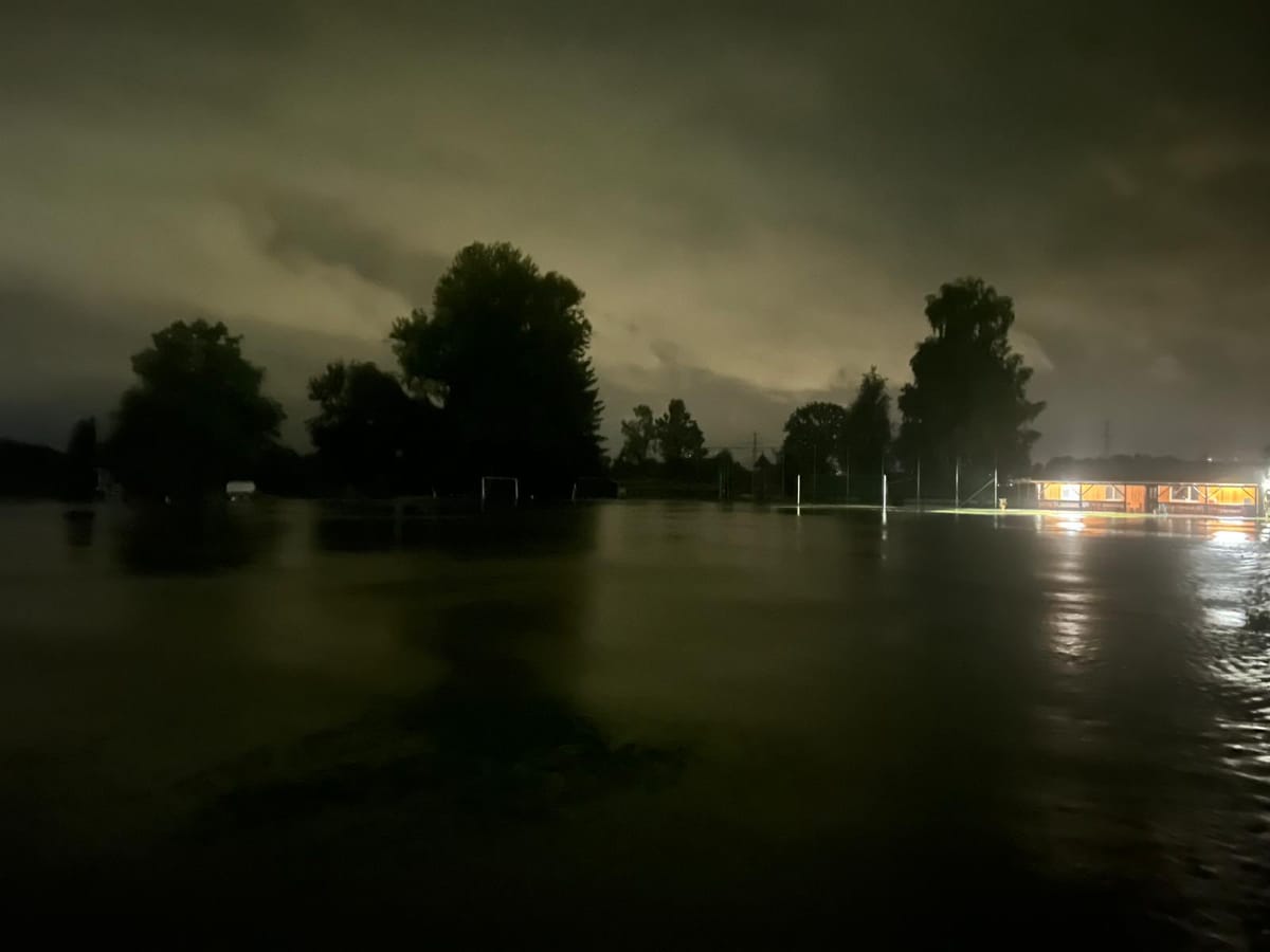 Rohrbach unter Wasser - was nun?