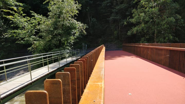 Der neue Karrensteg ist fertig